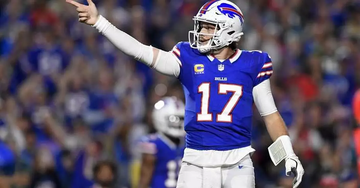 Josh Allen throws 4 TD passes and the Bills roll to a 47-10 win over the unraveling Jaguars