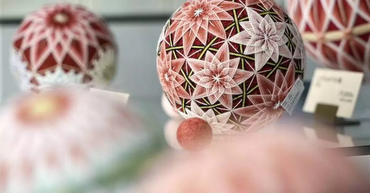 Dedicated artists are keeping Japan's ancient craft of temari alive