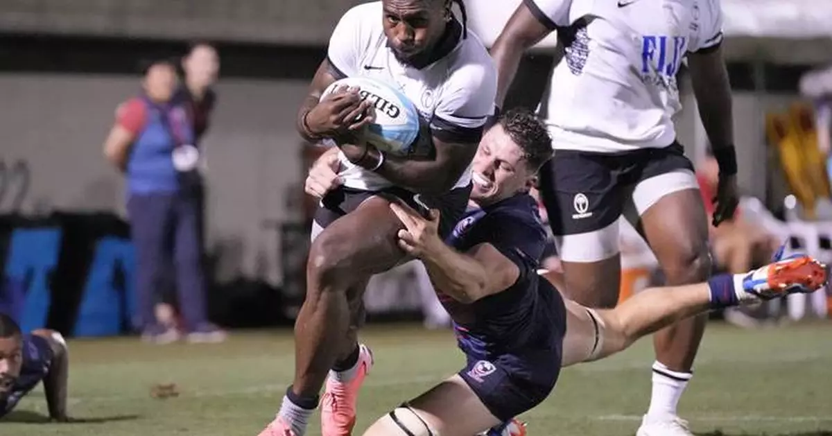 Fiji tops US to reach Pacific Nations Cup final