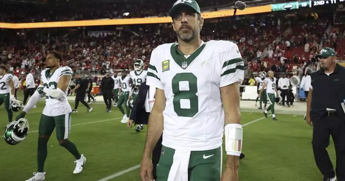 Aaron Rodgers and the Jets look for their 1st win together on road in Tennessee