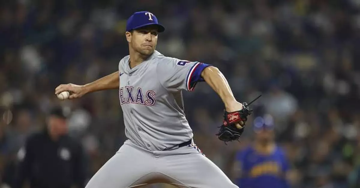 Rangers starter deGrom pitches 3 2/3 scoreless innings in his return from elbow surgery