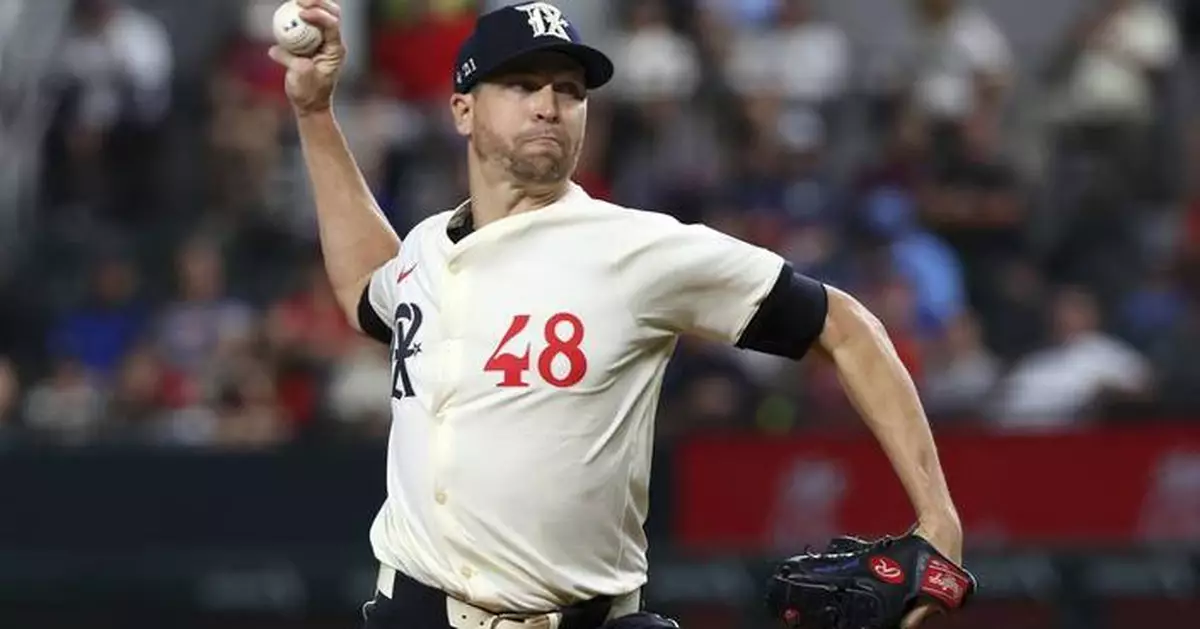 Jacob deGrom strikes out 5 in first Rangers home start since April 2023