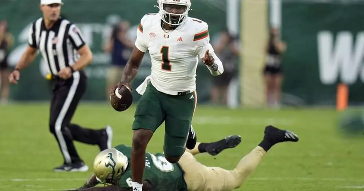 No. 7 Miami opens ACC play against Virginia Tech, looking to keep flying after hot start