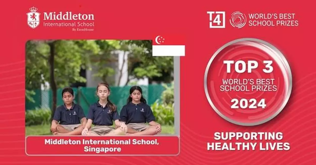 Middleton International School is the first school from Singapore to be in the World's Best School Prizes 2024