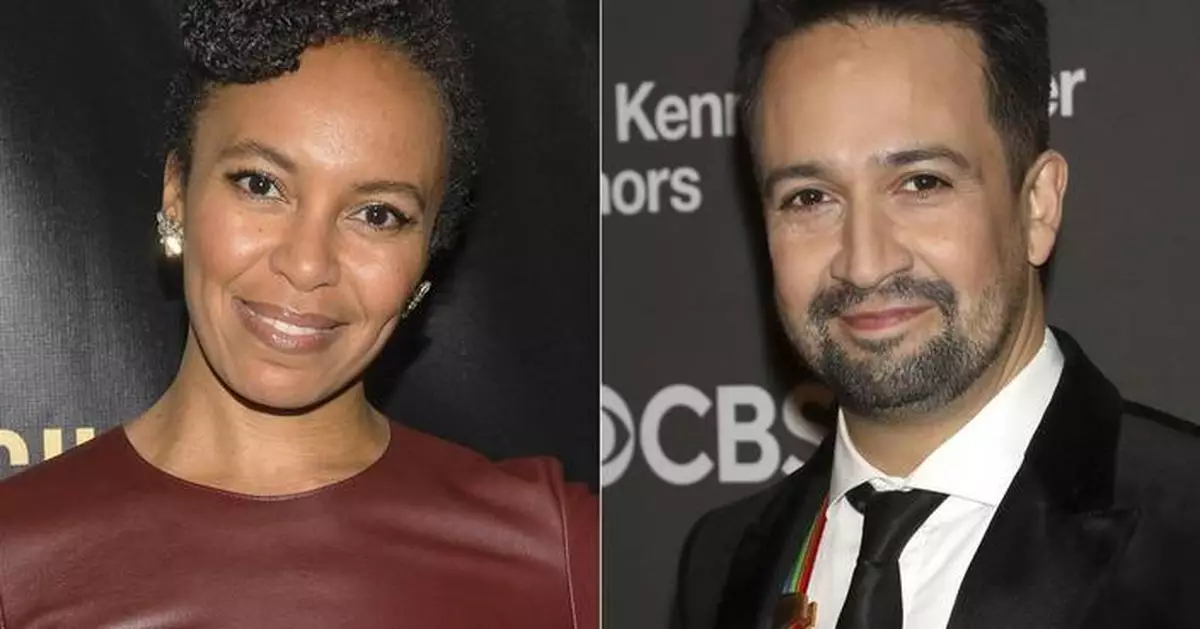 Lin-Manuel Miranda and Eisa Davis on their 'Warriors' musical concept album with Lauryn Hill