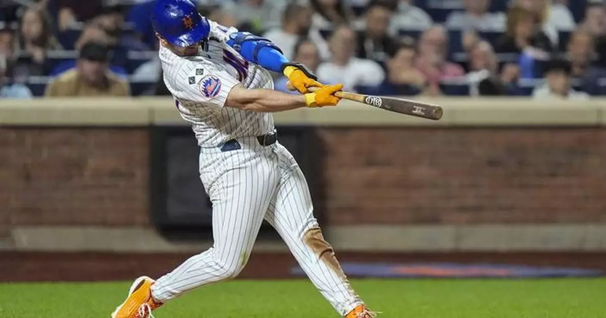 Alonso and Acuña power Mets past Nationals 10-1 to increase wild card lead