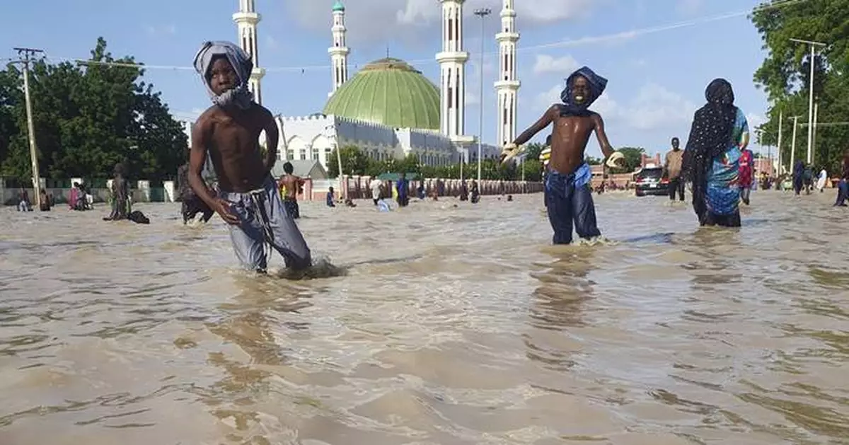 'Water is flooding everywhere' as torrential rains sweep through West and Central Africa