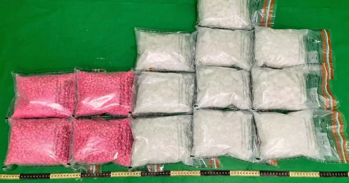 Hong Kong Customs Seizes $10.3 Million in Drugs, Arrests Three in Airport Trafficking Cases