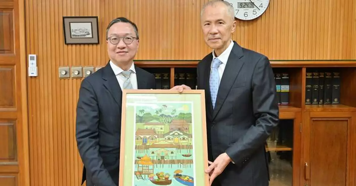 Secretary for Justice Paul Lam Begins ASEAN Visit in Brunei, Fostering Legal Cooperation and Dispute Resolution.