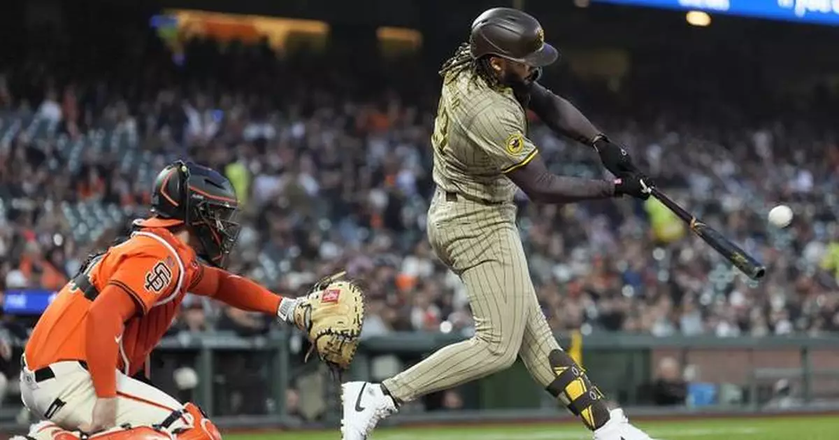 Tatís homers, Cease strikes out 10 as Padres blank Giants 5-0