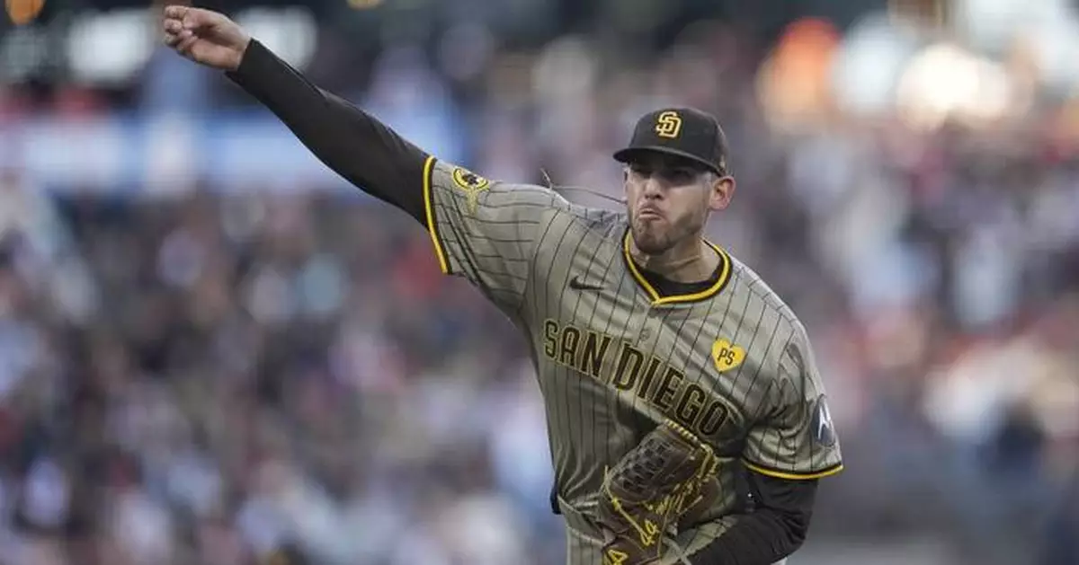 Musgrove goes 6 innings as Padres hand Giants their 3rd straight shutout in 8-0 win