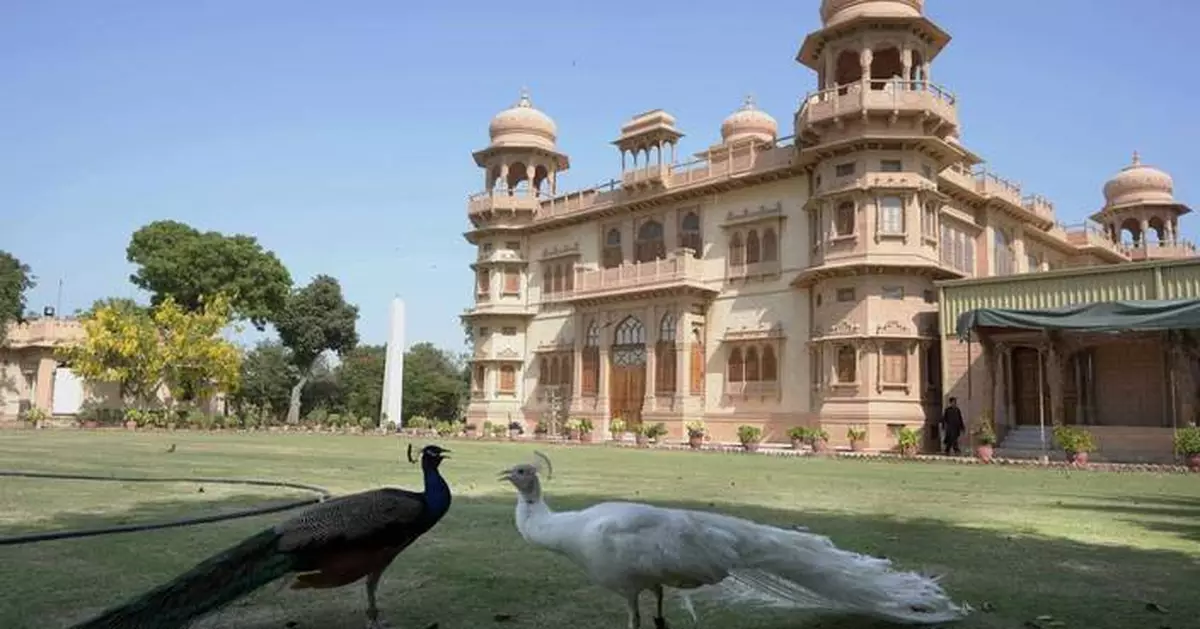 Traces of this Pakistani megacity's past are vanishing, but one flamboyant pink palace endures