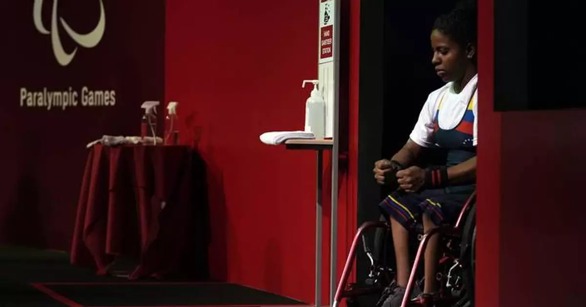 Venezuelan mother pushes her way to Paralympics record in powerlifting