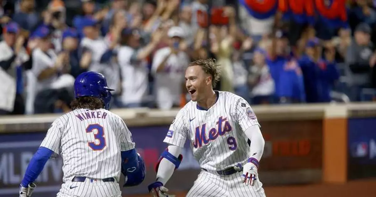 Nimmo homer lifts Mets to 2-1 win as New York takes 3 of 4 and delays Phillies' NL East clinch