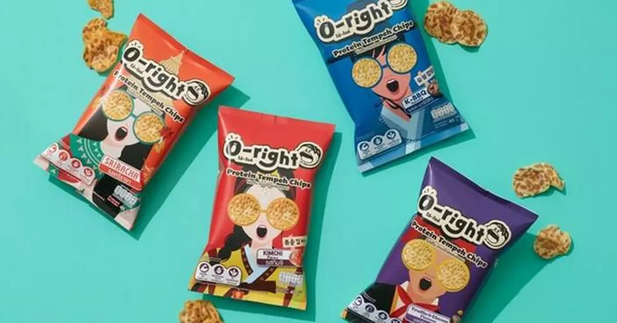 CJ Foods Launched Nutrient-rich O-right Tempeh Chips