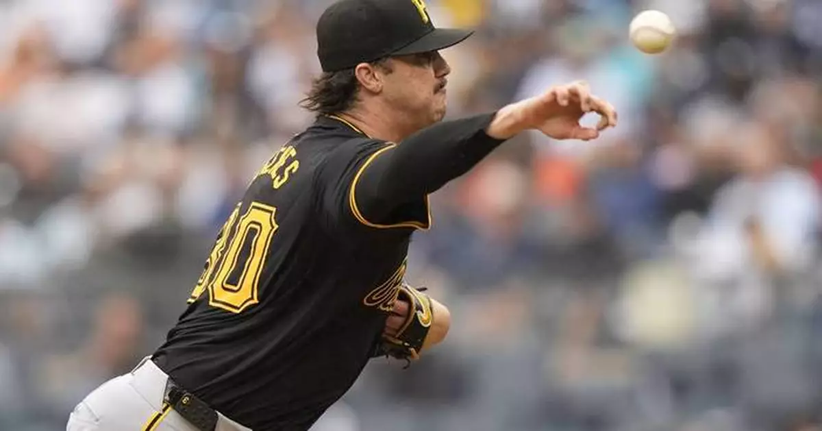 Skenes pitches 2 perfect innings in Yankee Stadium debut, Pirates hit 5 homers in 9-4 win