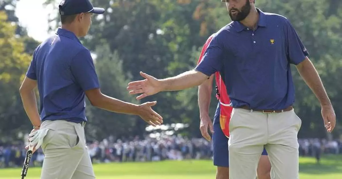 Scottie Scheffler and Patrick Cantlay put the Americans back in control at Presidents Cup