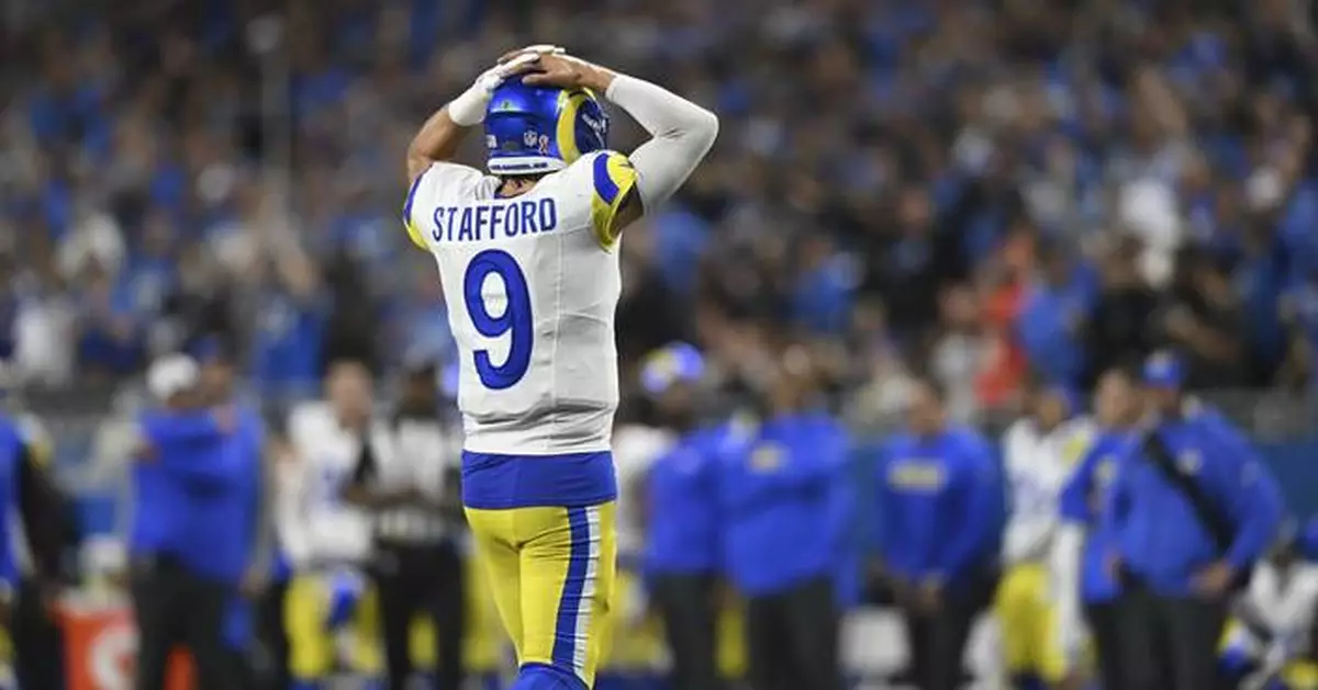 Matthew Stafford comes up short in Detroit in another chance to lead Rams to win over Lions