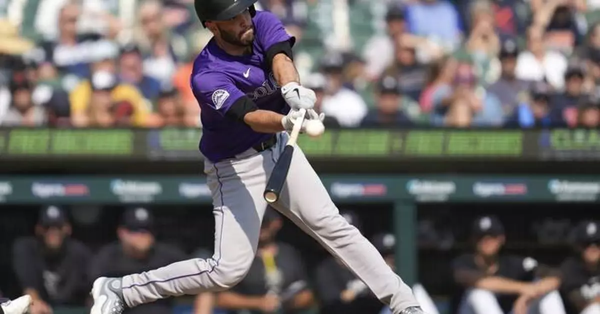 Rockies beat Tigers on Jacob Stallings' RBI double in the ninth