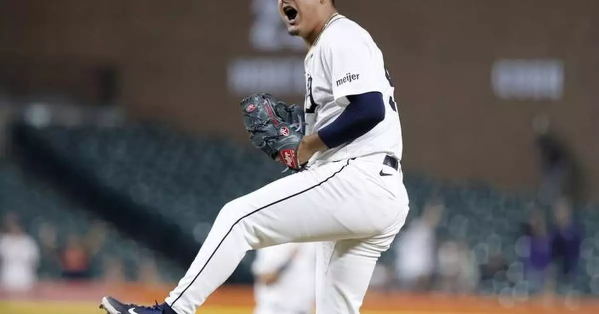 Rookie Keider Montero throws Tigers' first individual shutout in 3 seasons