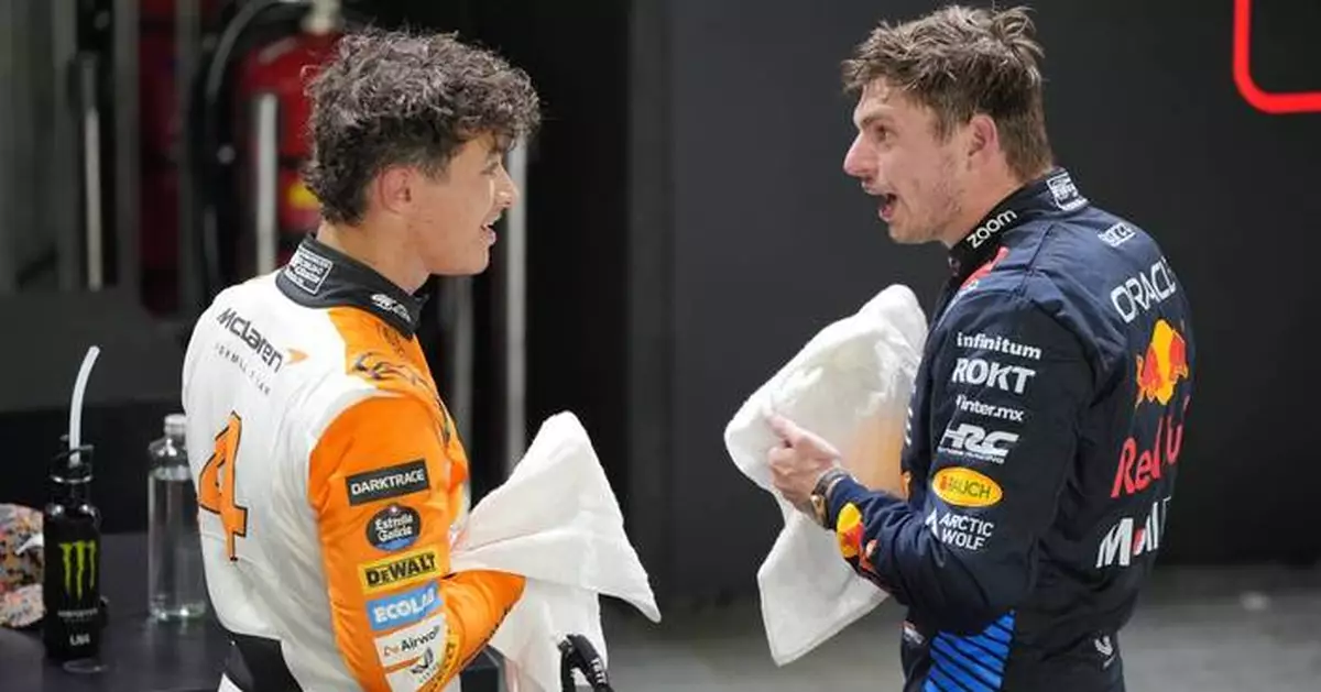 Lando Norris beats Max Verstappen for pole position at F1's Singapore Grand Prix