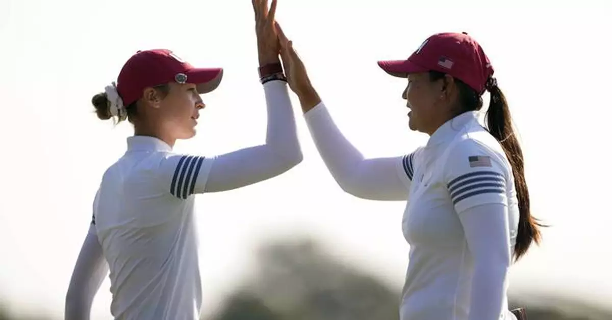 Nelly Korda and the U.S. keep rolling in the Solheim Cup and lead Europe 10-6