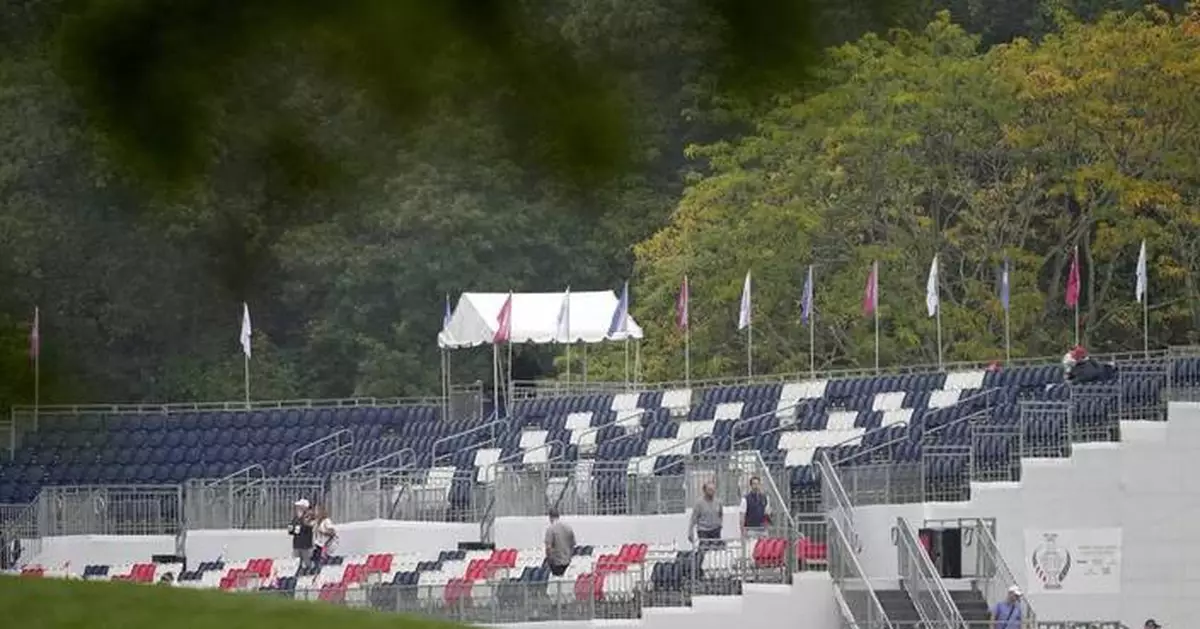 Solheim Cup begins with half-empty grandstands and fans stuck waiting for buses to course