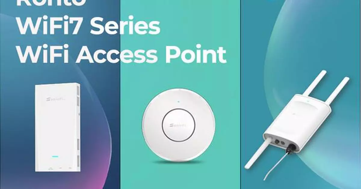 SonicFi Inc. Presents the Ronto Wi-Fi 7 Access Point Series: Elevating Wireless Performance to New Heights