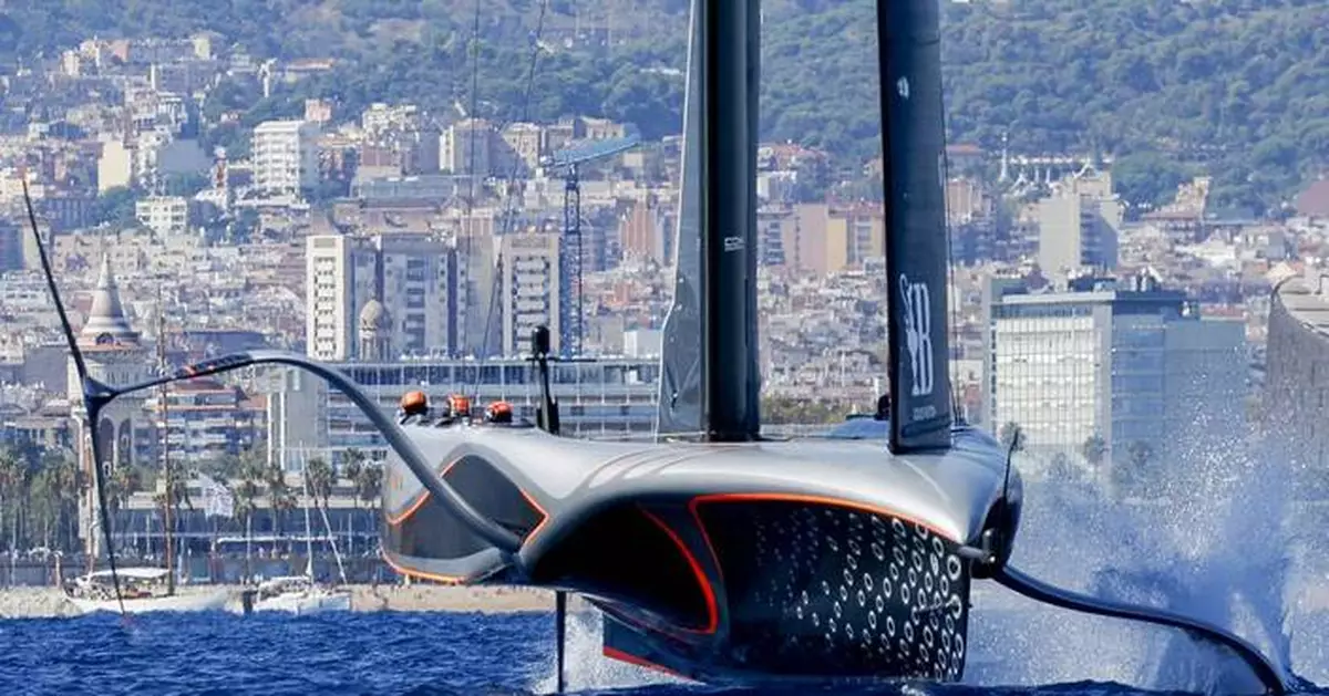 The cycling sailors: Meet the pedal-pushers who keep the hi-tech America's Cup yachts flying