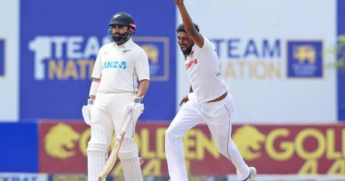 Jayasuriya spins Sri Lanka to victory over NZ in 1st test