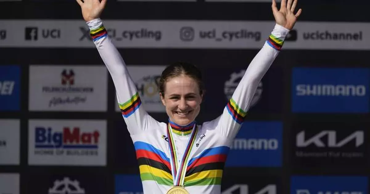 Australian Grace Brown wins women's time trial at cycling worlds with men's race to follow