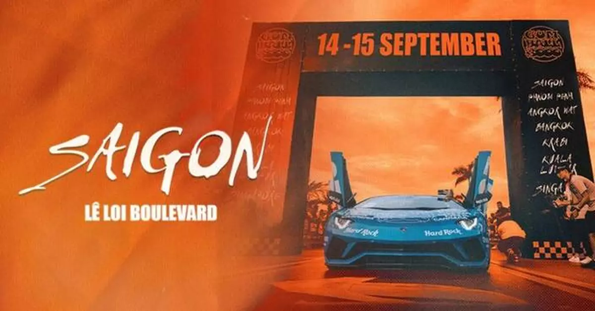 The Gumball 3000 Rally celebrates its 25th Anniversary with a spectacular route from Saigon to Singapore (14-22 September, 2024)