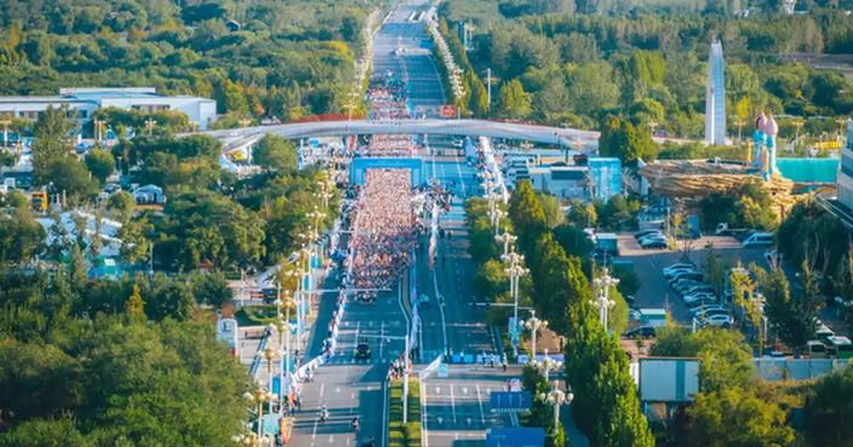 The 2024 Hengshui Lake Marathon successfully finished