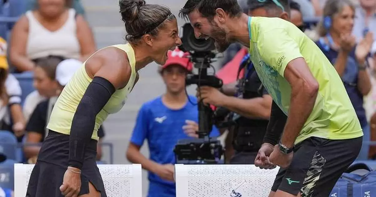 Errani and Vavassori win US Open mixed doubles title in Young's final match before retiring