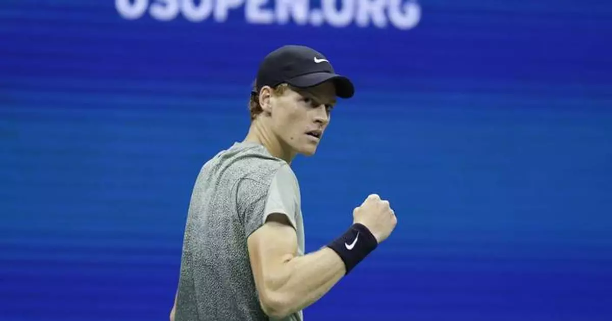 US Open: No. 1 Jannik Sinner gets past Tommy Paul to set up a quarterfinal against Daniil Medvedev