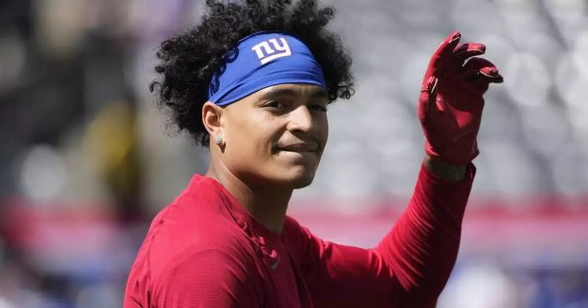 Giants WR Jalin Hyatt denies he's asked for a trade after limited time in the first two games