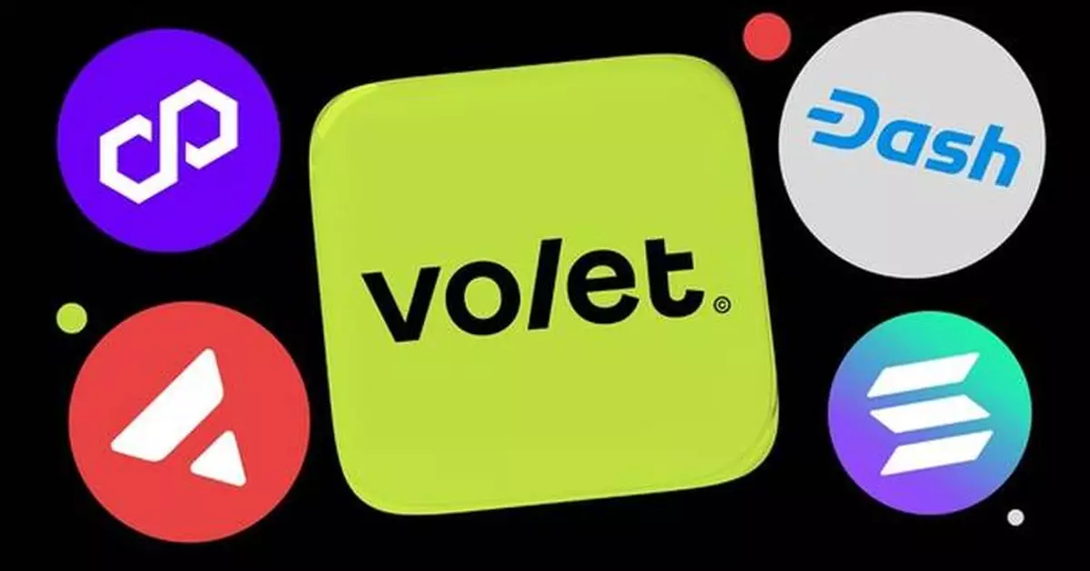 Volet.com Adds Dash, Solana, Polygon, Avalanche