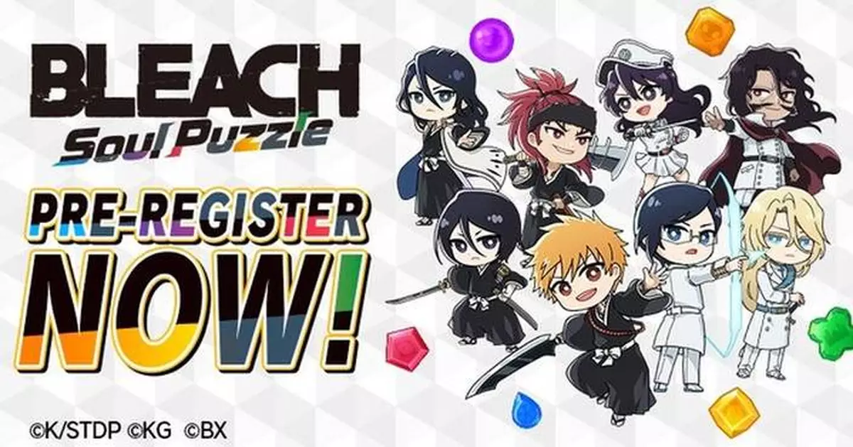 "BLEACH Soul Puzzle" Launches Worldwide on September 24, 2024 as the First Puzzle Game Based on the BLEACH TV Animation Series