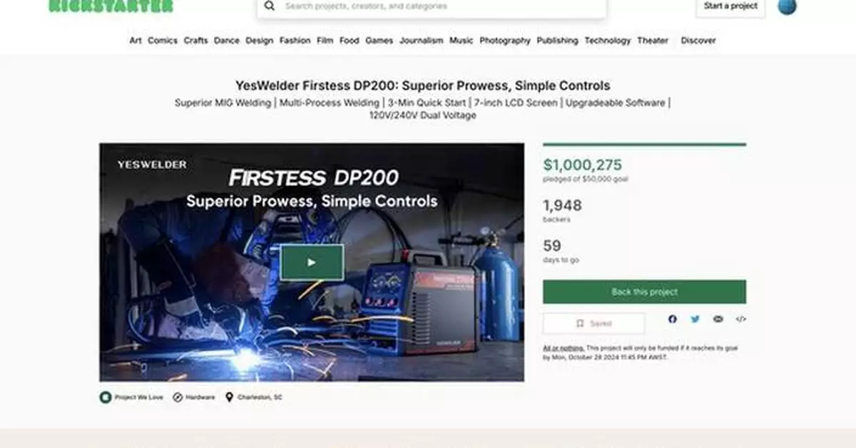 YesWelder's Firstess DP200: Redefining Welding for Everyone