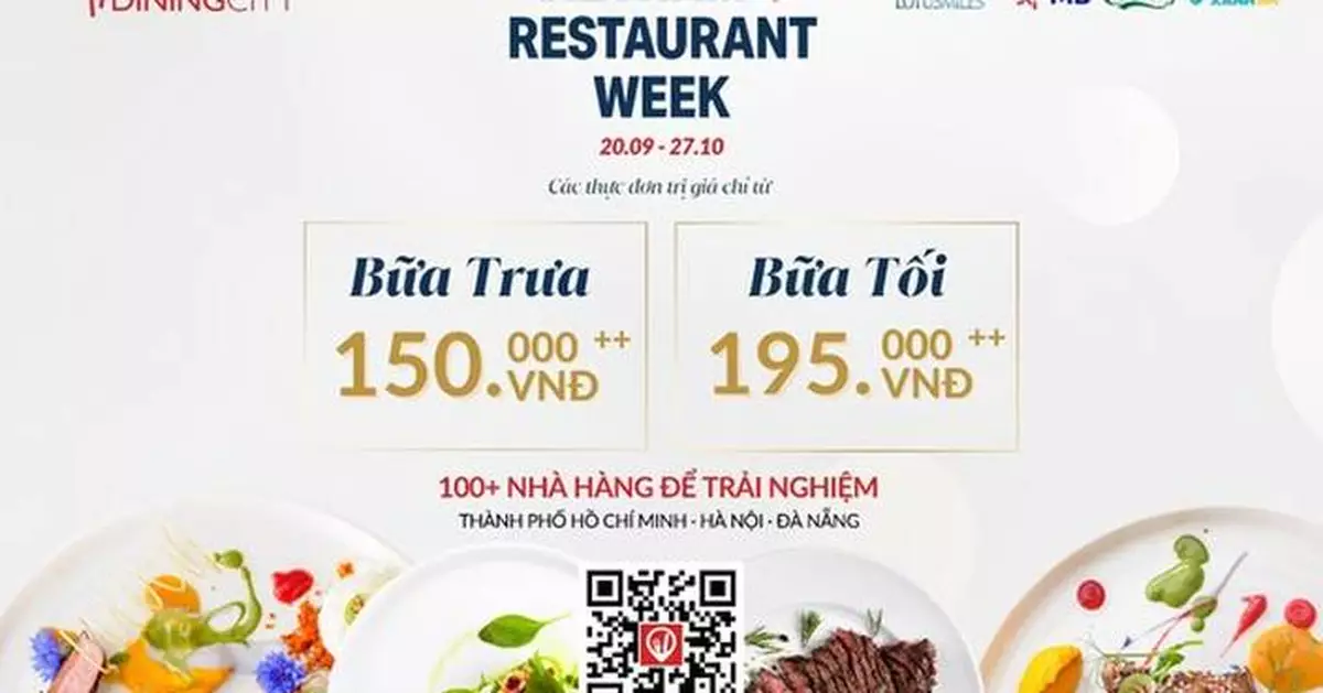 DiningCity Asia expands its Restaurant Week Event to Vietnam.