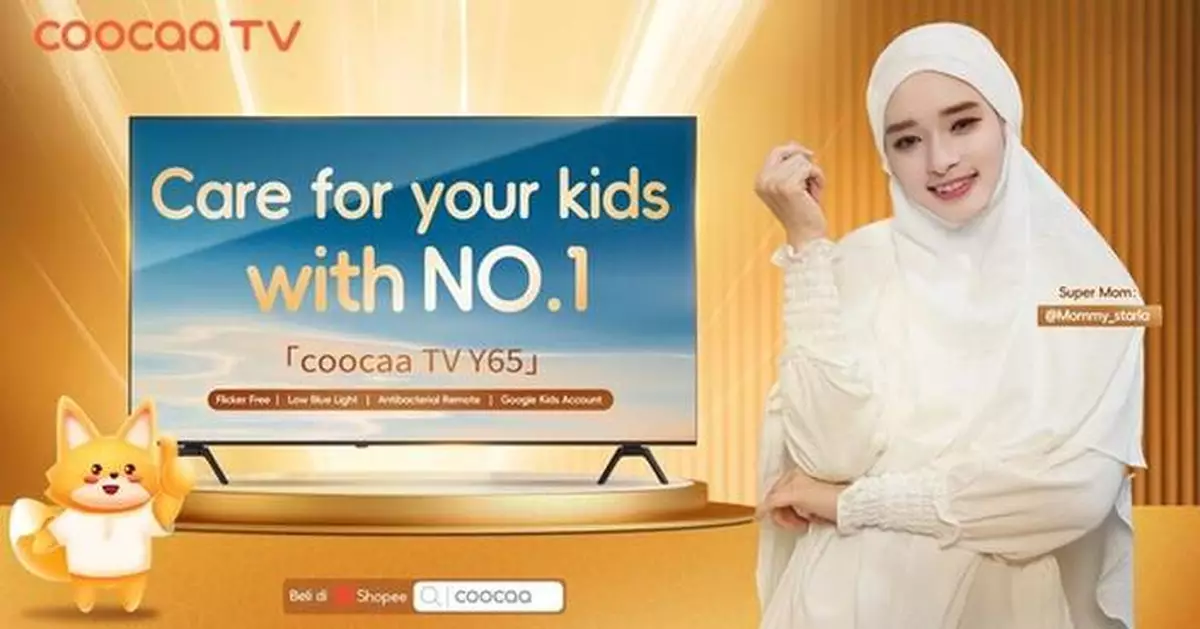 Care For Your Kids with No.1: @mommy_starla Invites You to Join the Childcare Challenge with Indonesia's Top Brand coocaa TV