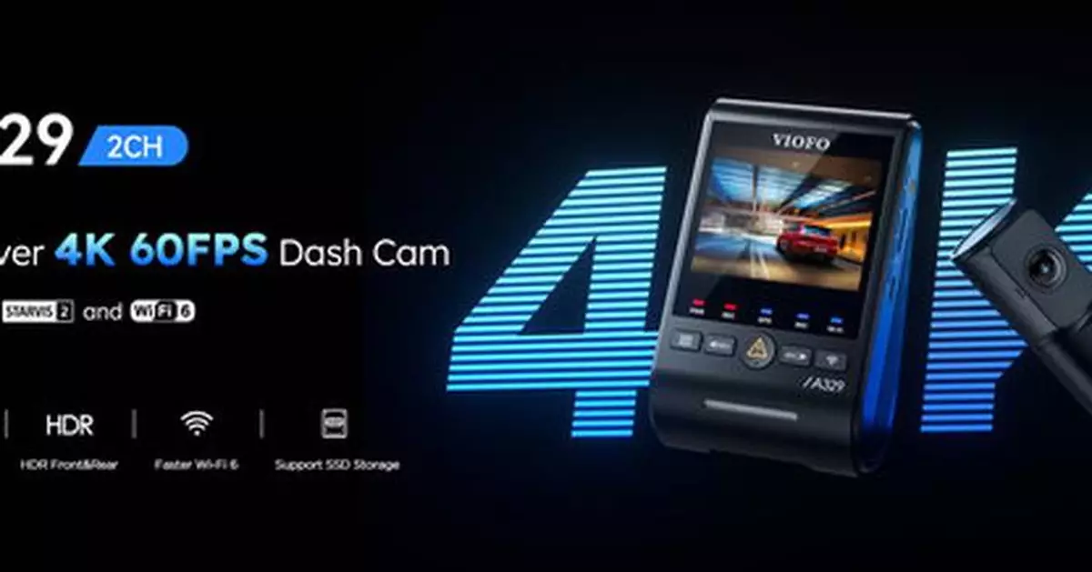 Meet VIOFO A329: World's First 4K 60FPS Dash Cam with Extreme Clarity and Pioneering Technology
