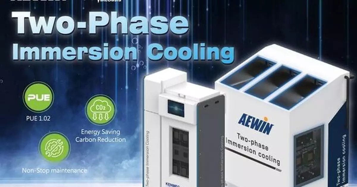 AEWIN Presents Innovative Two-Phase Immersion Cooling Solutions at SC24