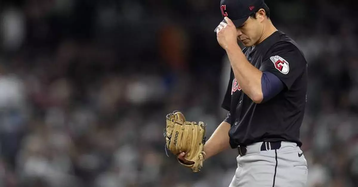 Wild thing! Guardians rookie reliever throws 4 of team's record-tying 5 wild pitches in Game 1 loss