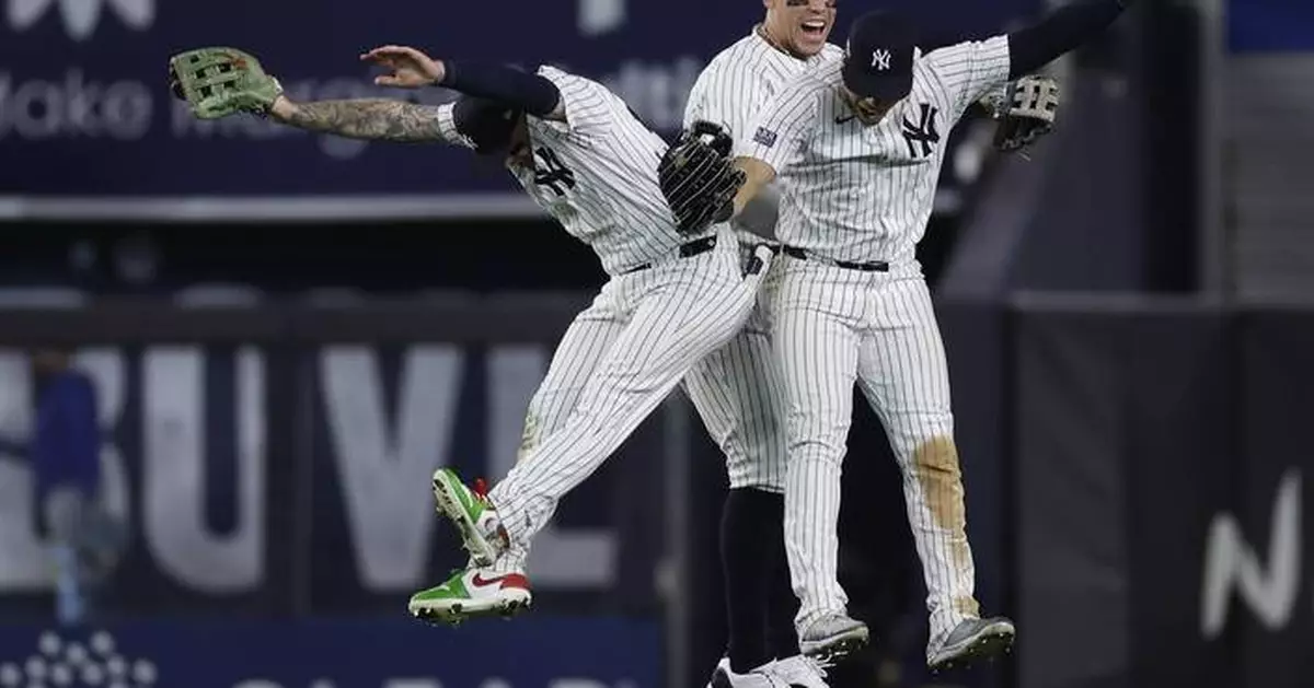 Verdugo's go-ahead single and acrobatic catch lift Yankees over Royals 6-5 in ALDS opener