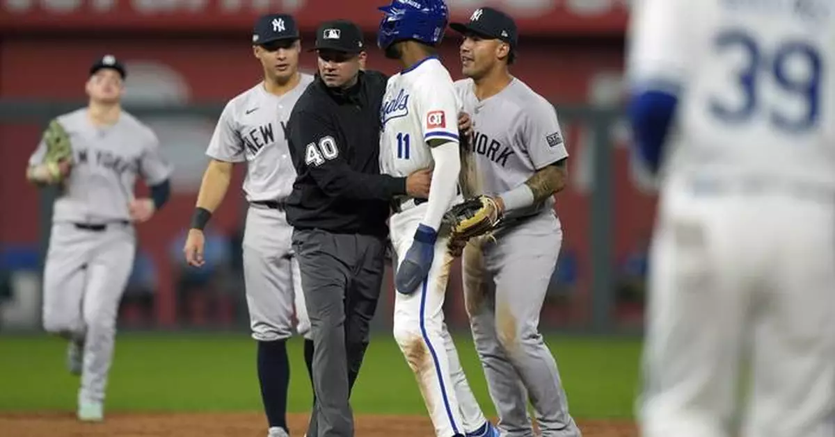 Yankees' Chisholm accuses Royals' Garcia of intentionally trying to hurt teammate during ALDS win