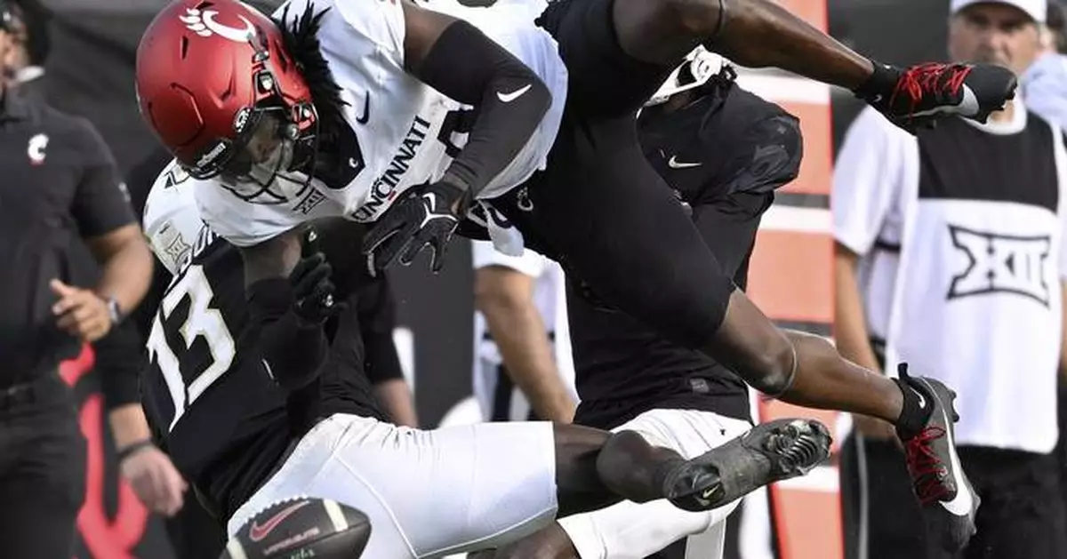 Cincinnati quiets Big 12 rival UCF offense for 19-13 victory