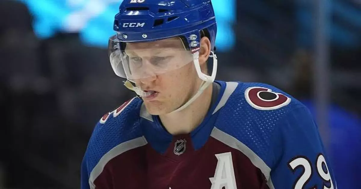 Avs set to begin season under cloud of uncertainty with Nichushkin suspension and Landeskog's injury