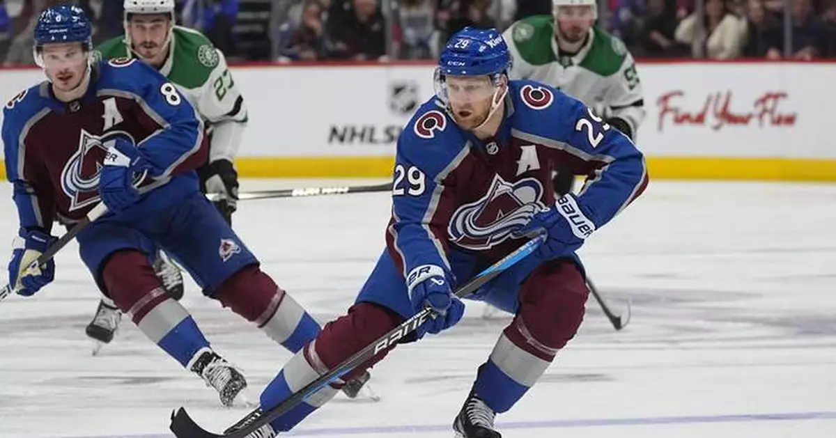 MacKinnon, Makar take control for Colorado until full cast returns, possibly even Landeskog