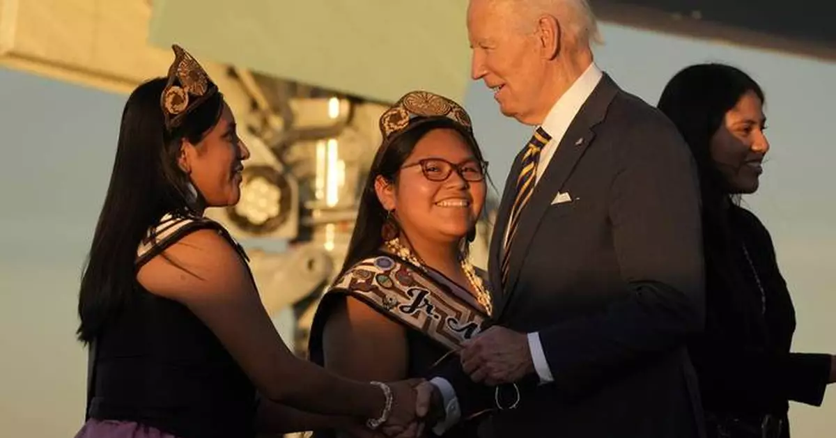 Biden visits Indian Country and apologizes for the 'sin' of a 150-year boarding school policy